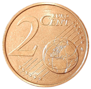 Słowenia 2 Eurocenty KM 69 2009 UNC