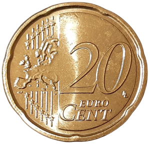 San Marino 20 Eurocentów KM 483 2017 UNC