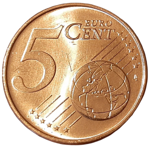 Portugalia 5 Eurocentów KM 742 2011 UNC