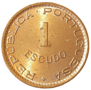 Mozambik 1 Escudo KM 82 1974 UNC