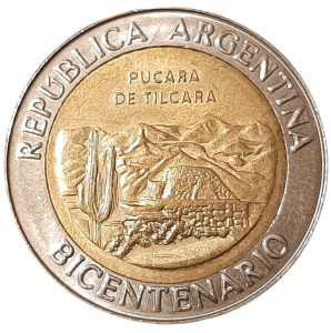 Argentina 1 Peso KM 159 2010 UNC