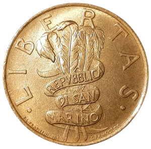 San Marino 200 Lirów KM 329 1995 UNC