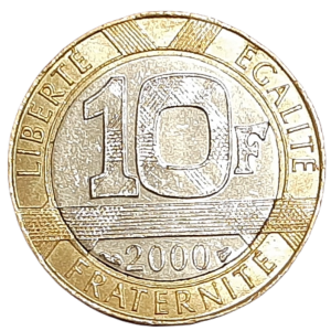 Francja 10 Franków KM 964.1 2000 -UNC