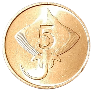 Islandia 5 Aurar KM 24 1981 UNC