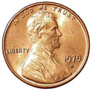 Stany Zjednoczone 1 Cent KM 201 1979D UNC