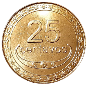 Timor Wschodni 25 Centavo KM 4 2004 UNC