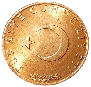 Turcja 10 Kuruszy KM 891.3 1974 UNC