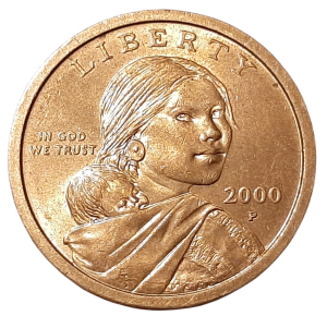 Stany Zjednoczone 1 Dolar KM 310 2000P UNC