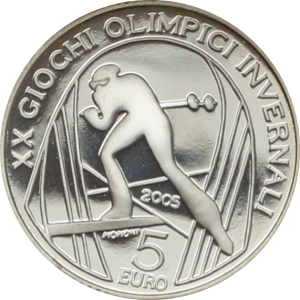 Włochy 5 euro KM-257 2005 L Proof  