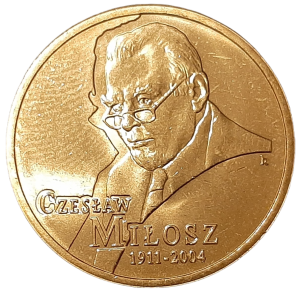 Polska 2 Złote KM 785 Czesław Miłosz 2011 UNC