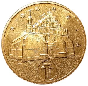 Polska 2 Złote KM 543 Bochnia 2006 UNC