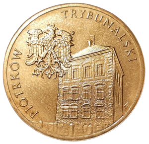 Polska 2 Złote KM 628 Piotrków Trybunalski 2008 UNC