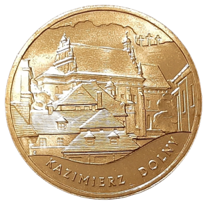 Polska 2 Złote KM 641 Kazimierz Dolny 2008 UNC