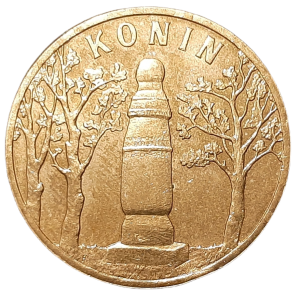 Polska 2 Złote KM 631 Konin 2008 UNC