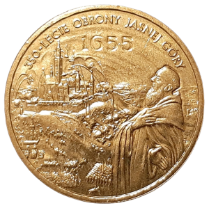 Polska 2 Złote KM 524 350-lecie obrony Jasnej Góry 2005 UNC