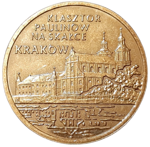 Polska 2 Złote KM 805 Klasztor Paulinów na Skałce - Kraków 2011 UNC