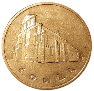 Polska 2 Złote KM 616 Łomża 2007 UNC