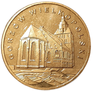 Polska 2 Złote KM 623 Gorzów Wielkopolski 2007 UNC