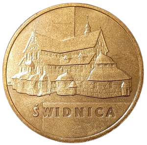 Polska 2 Złote KM 621 Świdnica 2007 UNC