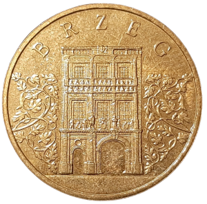 Polska 2 Złote KM 615 Brzeg 2007 UNC