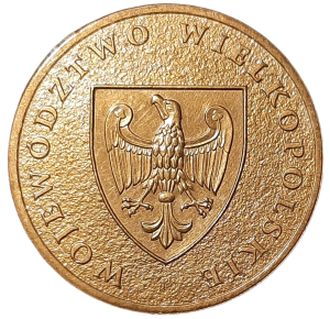 Polska 2 Złote KM 562 Województwo Wielkopolskie 2005 UNC