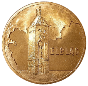 Polska 2 Złote KM 546 Elbląg 2006 UNC