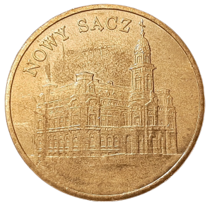 Polska 2 Złote KM 573 Nowy Sącz 2006 UNC