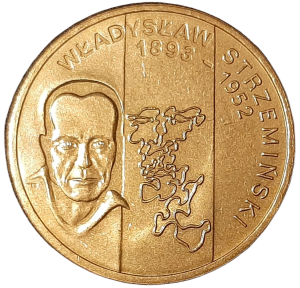 Polska 2 Złote KM 705 Władysław Strzemiński 2009 UNC