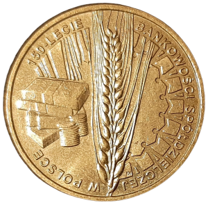 Polska 2 Złote KM 811 150-lecie Bankowości Spółdzielczej w Polsce 2012 UNC