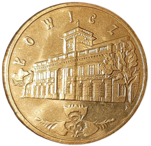 Polska 2 Złote KM 630 Łowicz 2008 UNC