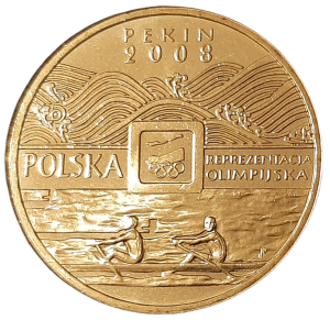 Polska 2 Złote KM 644 Igrzyska XXIX Olimpiady, Pekin 2008 UNC