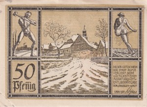 Auma 50 Pf G-55 1.11.1921 VF