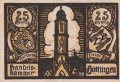 Gottingen 25 Pf G-G25.6 19.11.1920 VF R.jpg