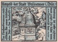 Weissensee i. Thur 25 Pf G-1404.1 1.8.1921 AUUNC R.jpg