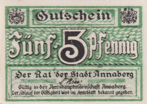 Annaberg 5 Pf G-A19.5a 1920 aUNC A.jpg