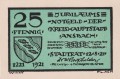 Ansbach 25 Pf G-35.1 12.8.1921 aUNC Aa.jpg