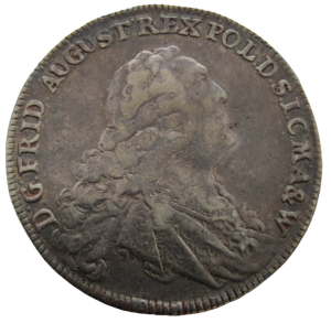 Polska August III Sas. Talar 1763 FWoF, Drezno Stan 3