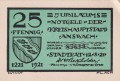 Ansbach 25 Pf G-35.1 12.8.1921 AUUNC 1331 A.jpg