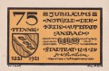 Ansbach 75 Pf G-35.1 12.8.1921 aUNC 1430 A.jpg