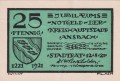 Ansbach 25 Pf G-35.1 12.8.1921 VF 1805 A.jpg