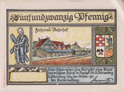 St. Andreasberg 25 Pf G-1164.1 1.10.1921 AUUNC A.jpg