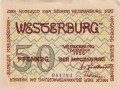 Westerburg 50 Pf G-1412.3.2 1.12.1920 VF Hallenkirche A.jpg