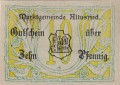 Altusried 10 Pf G-A12.2 31.12.1920 aUNC A.jpg