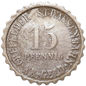 Germany 15 Pfennige 1917 