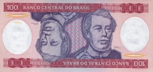 Brazylia 100 Cruzeiros P-198 1984 UNC