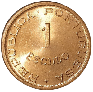 Mozambik 1 Eskudo KM 82 1973 UNC