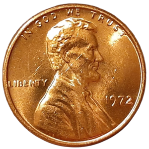 Stany Zjednoczone 1 Cent KM 201 1972 UNC