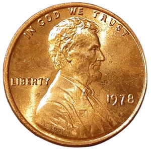 Stany Zjednoczone 1 Cent KM 201 1978 UNC