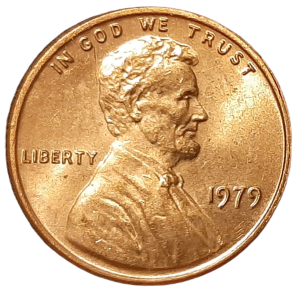 Stany Zjednoczone 1 Cent KM 201 1979 UNC