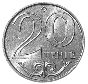 Kazachstan 20 Tenge KM 26 2000 UNC